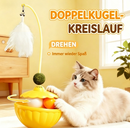 Cat Tumbler Treat-Dispensing Toy
