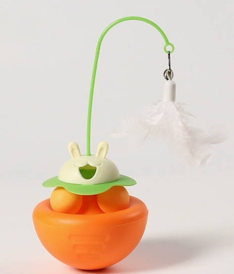 Cat Tumbler Treat-Dispensing Toy