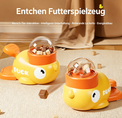 Cute Little Yellow Duck Automatic Pet Feeder