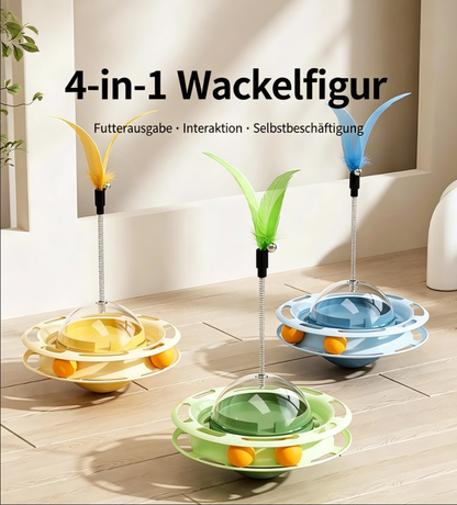 Interactive Cat Toy: Supports Independent Play