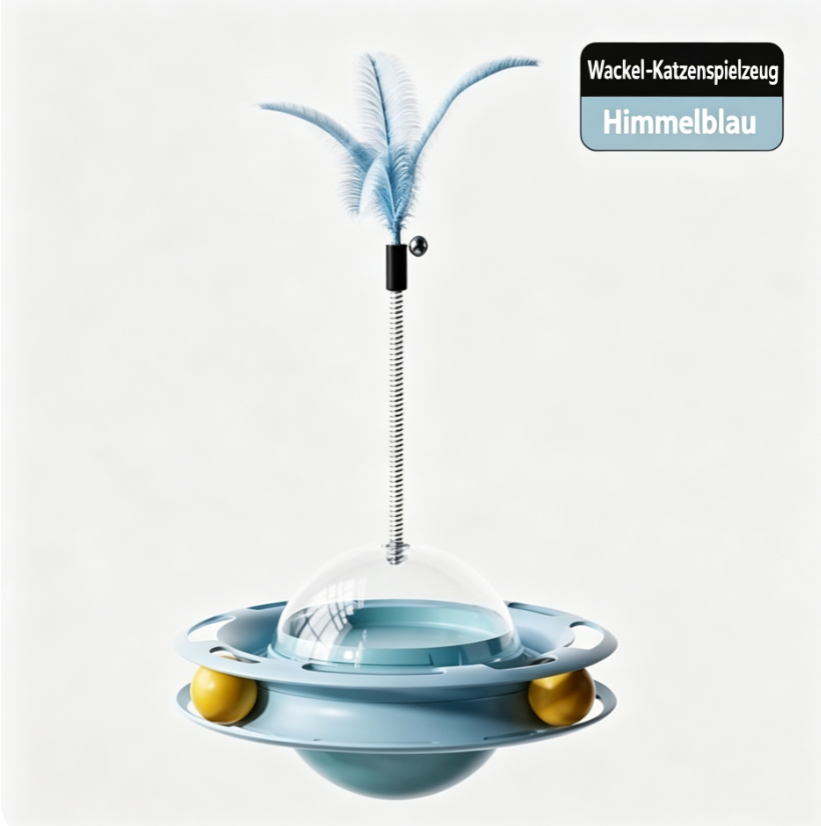 Interactive Cat Toy: Supports Independent Play