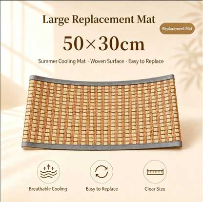 Natural Rattan Cat Bed – Elegant Wooden Lounger for Comfortable