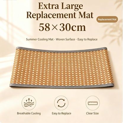 Natural Rattan Cat Bed – Elegant Wooden Lounger for Comfortable