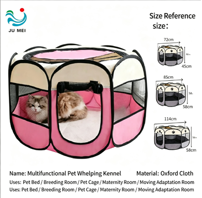 WIGGLEFOLK--Collapsible Cat Birthing Box
