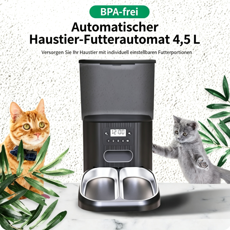Smart Pet Feeder for Cats and Dogs