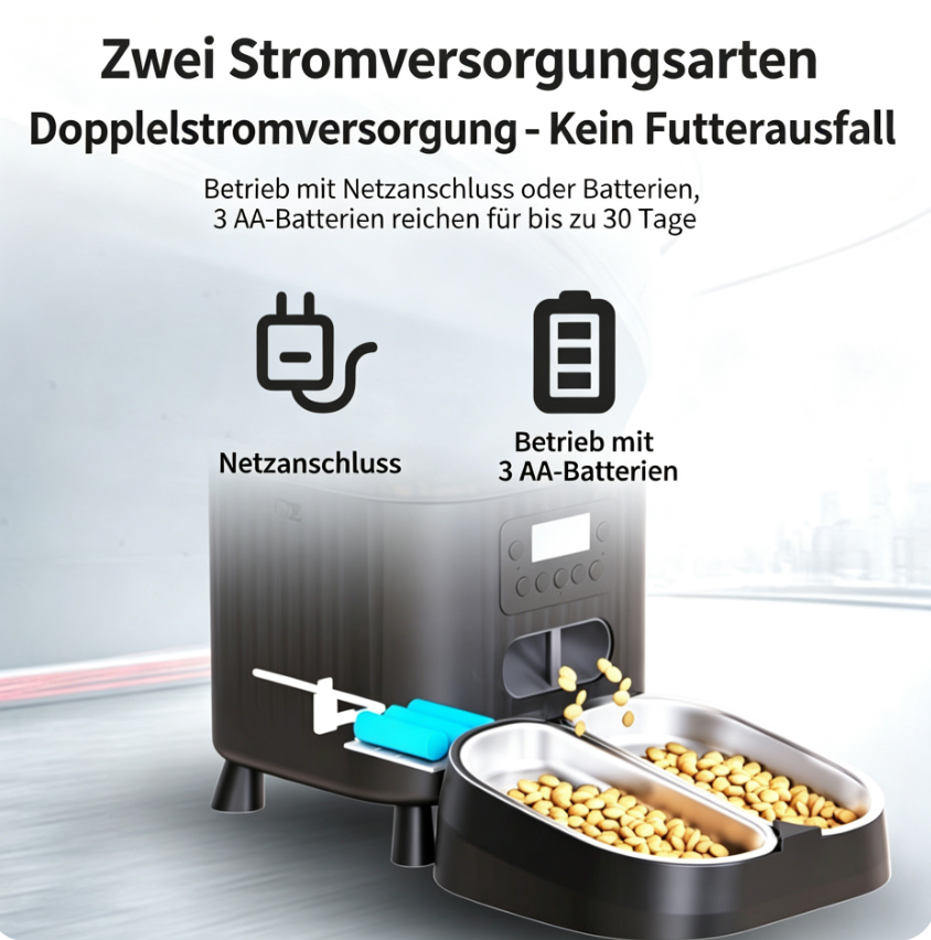 Smart Pet Feeder for Cats and Dogs