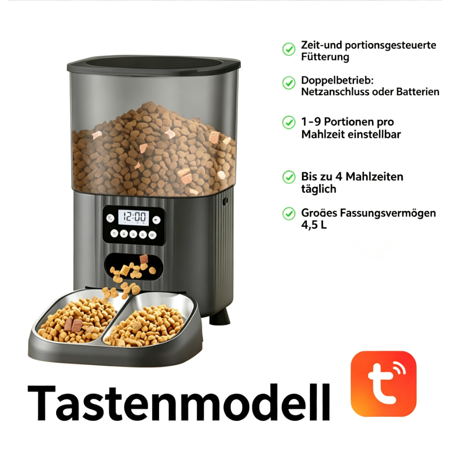 Smart Pet Feeder for Cats and Dogs