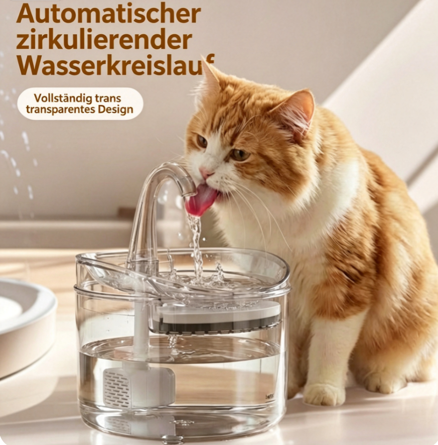 Automatischer Trinkbrunnen für Hunde & Katzen