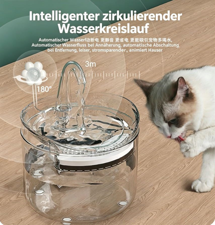 Automatischer Trinkbrunnen für Hunde & Katzen