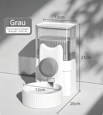 Hanging Automatic Pet Feeder and Water Dispenser