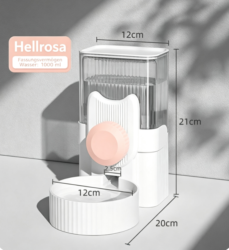 Hanging Automatic Pet Feeder and Water Dispenser