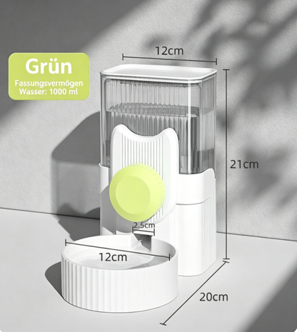 Hanging Automatic Pet Feeder and Water Dispenser