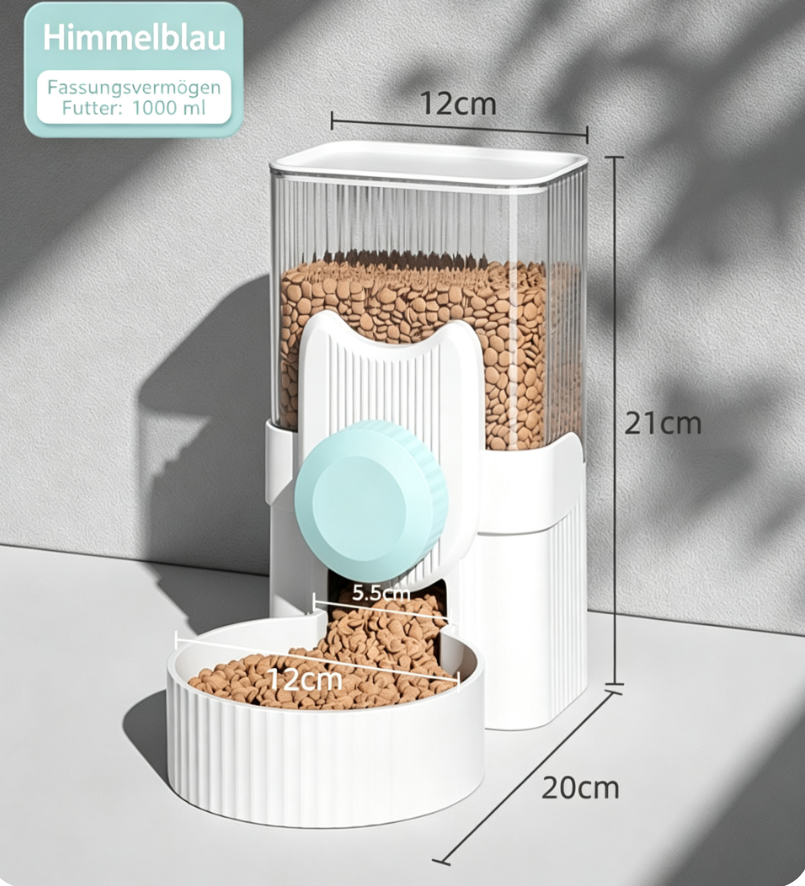 Hanging Automatic Pet Feeder and Water Dispenser