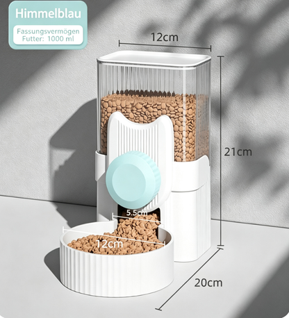 Hanging Automatic Pet Feeder and Water Dispenser