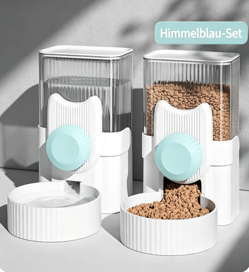 Hanging Automatic Pet Feeder and Water Dispenser