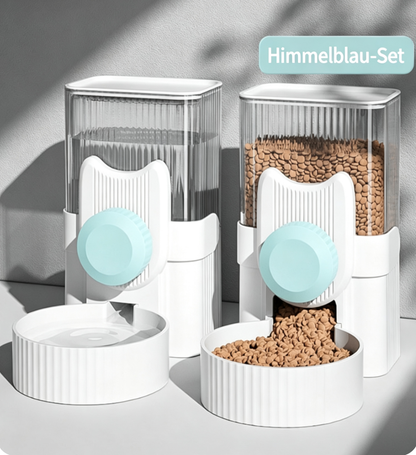 Hanging Automatic Pet Feeder and Water Dispenser