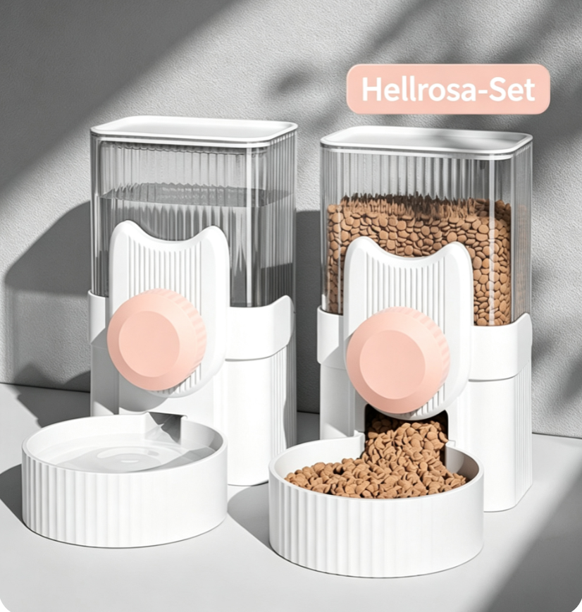 Hanging Automatic Pet Feeder and Water Dispenser
