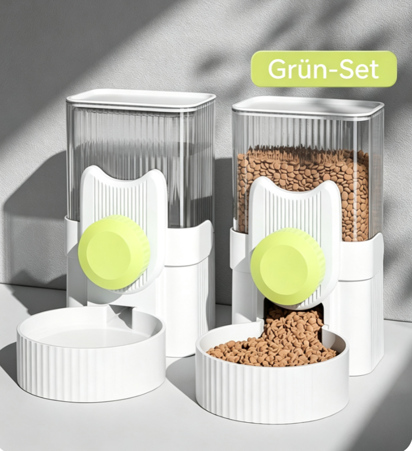 Hanging Automatic Pet Feeder and Water Dispenser