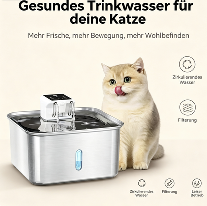 Smart Stainless Steel Pet Water Fountain