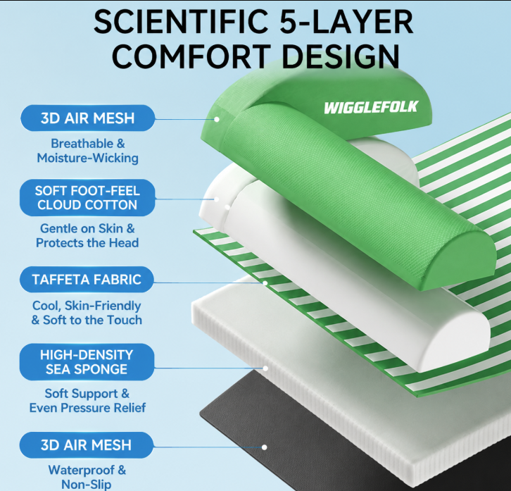 Washable, all-season cooling bed/sofa for summer use.