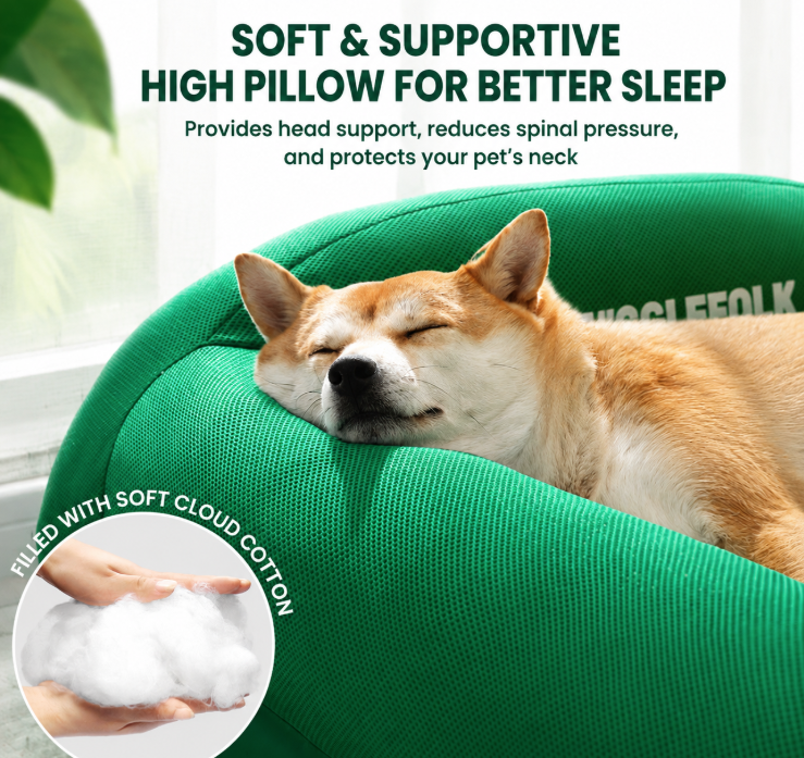 Washable, all-season cooling bed/sofa for summer use.