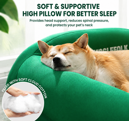 Washable, all-season cooling bed/sofa for summer use.