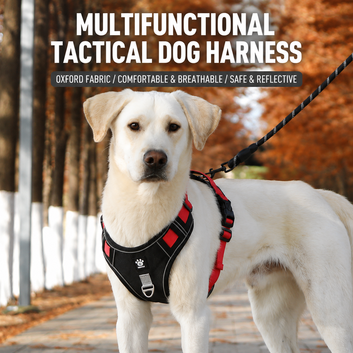 Wigglefolk Comfort Control Dog Harness – Secure, Adjustable & Built for Everyday Adventures