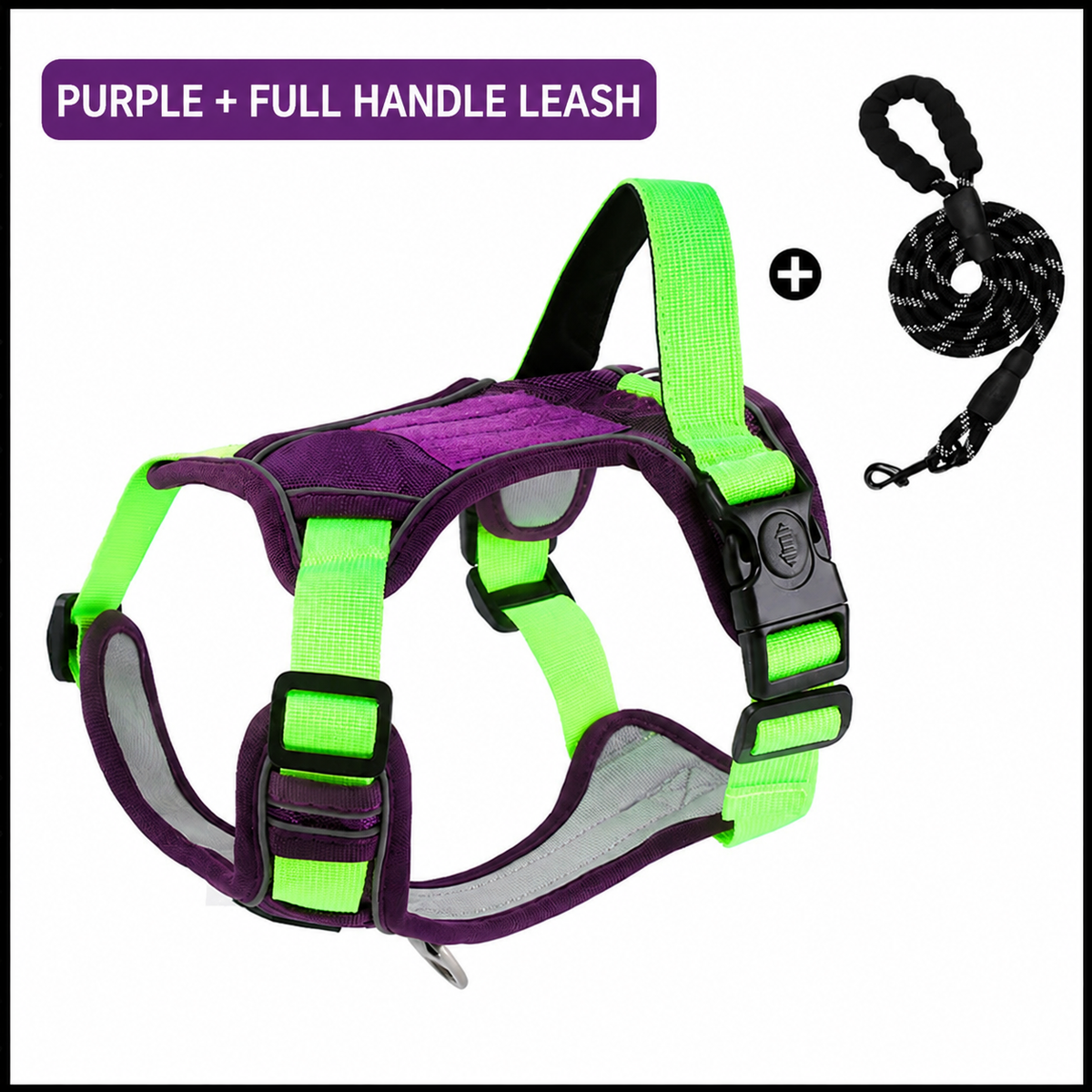 Wigglefolk Comfort Control Dog Harness – Secure, Adjustable & Built for Everyday Adventures