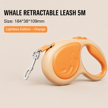 Retractable Dog Leash – Anti-Shock Design for Small and Large Dogs