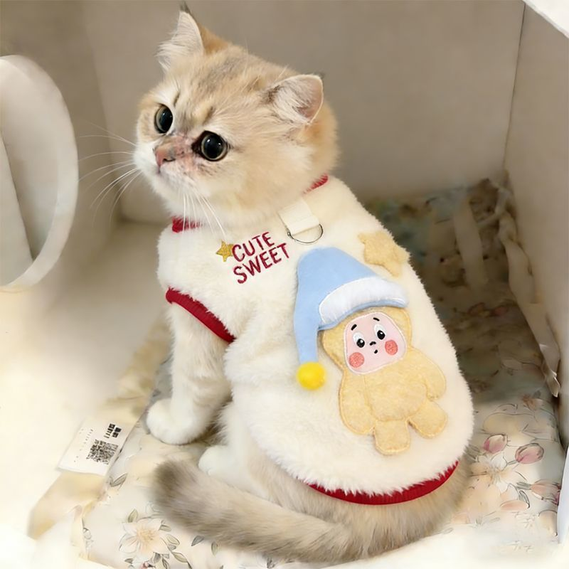 Kuscheliger Haustierpullover für Katzen & kleine Hunde