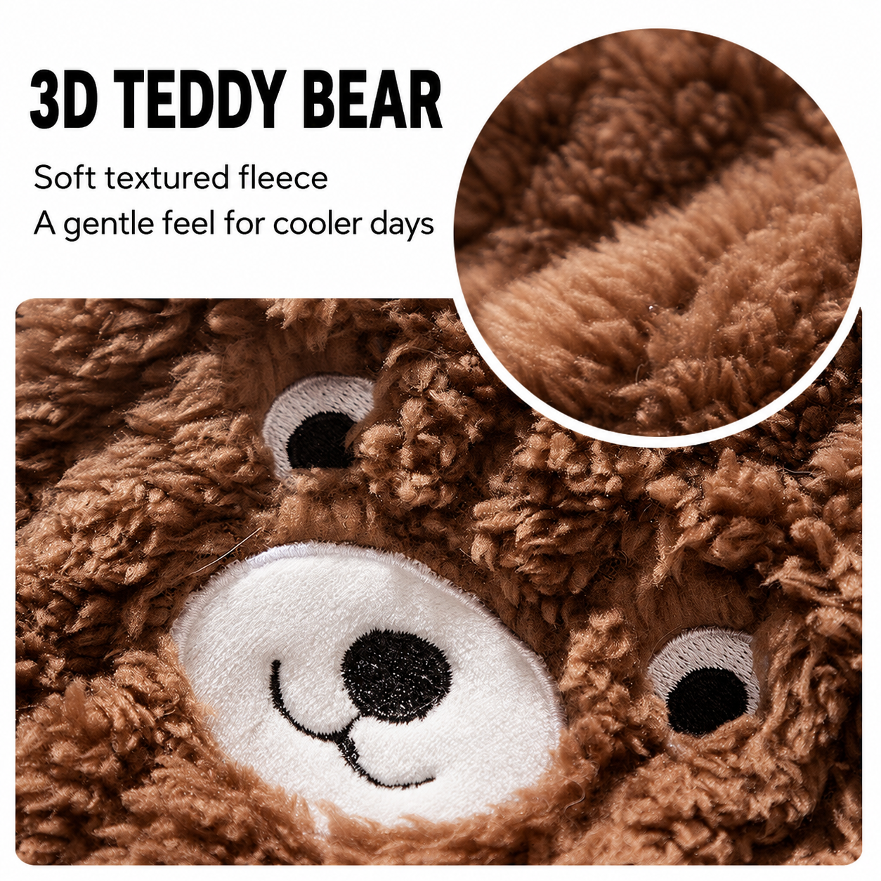 Kuscheliger Teddy-Pullover für Katzen und kleine Hunde