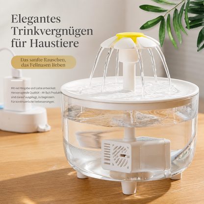 Wigglefolk Katzen-Trinkbrunnen – Fließendes Wasser für den täglichen Trinkplatz