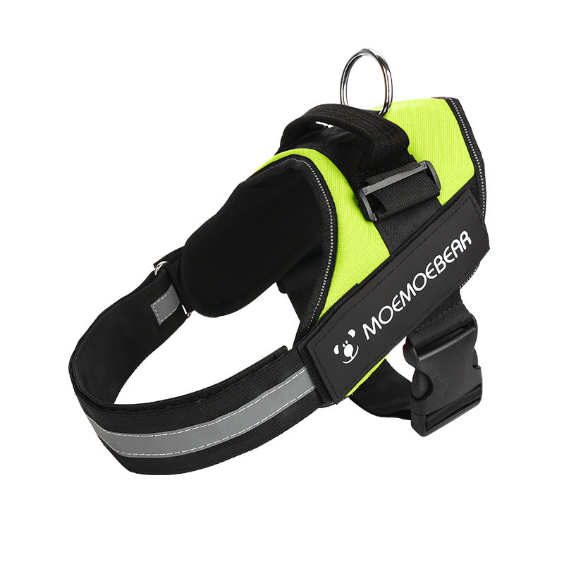 Wigglefolk Reflective Comfort Dog Harness – Secure Control for Every Adventure