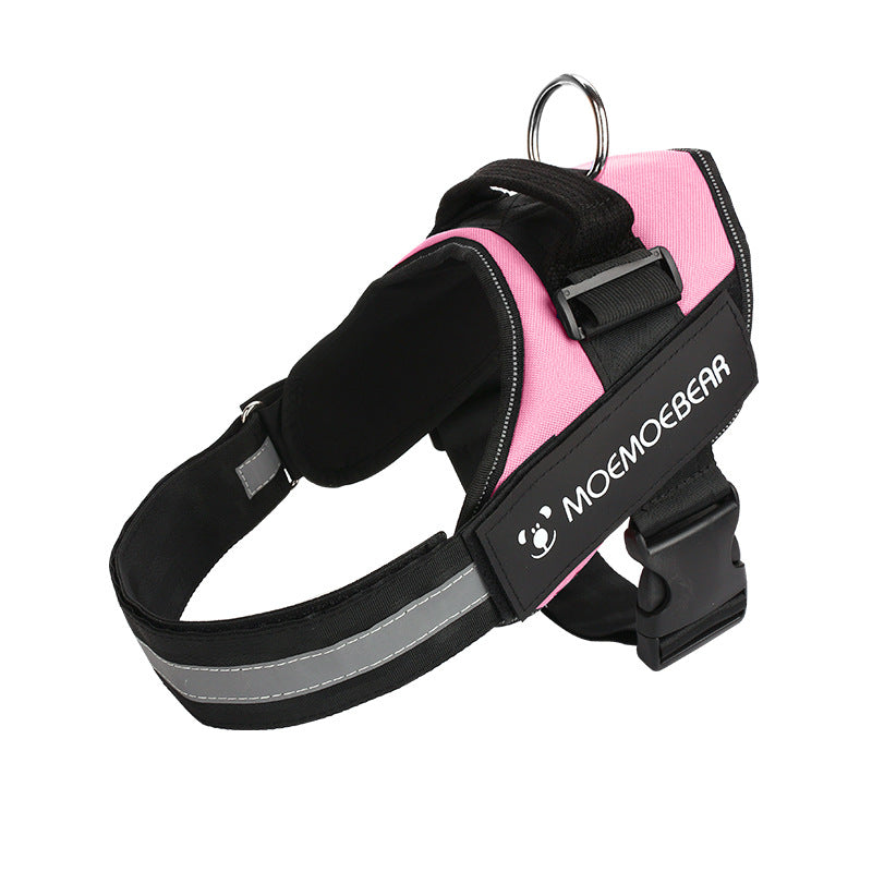 Wigglefolk Reflective Comfort Dog Harness – Secure Control for Every Adventure