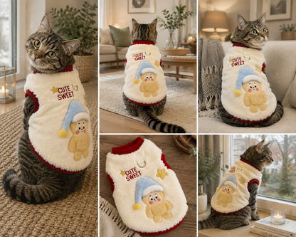 Kuscheliger Haustierpullover für Katzen & kleine Hunde