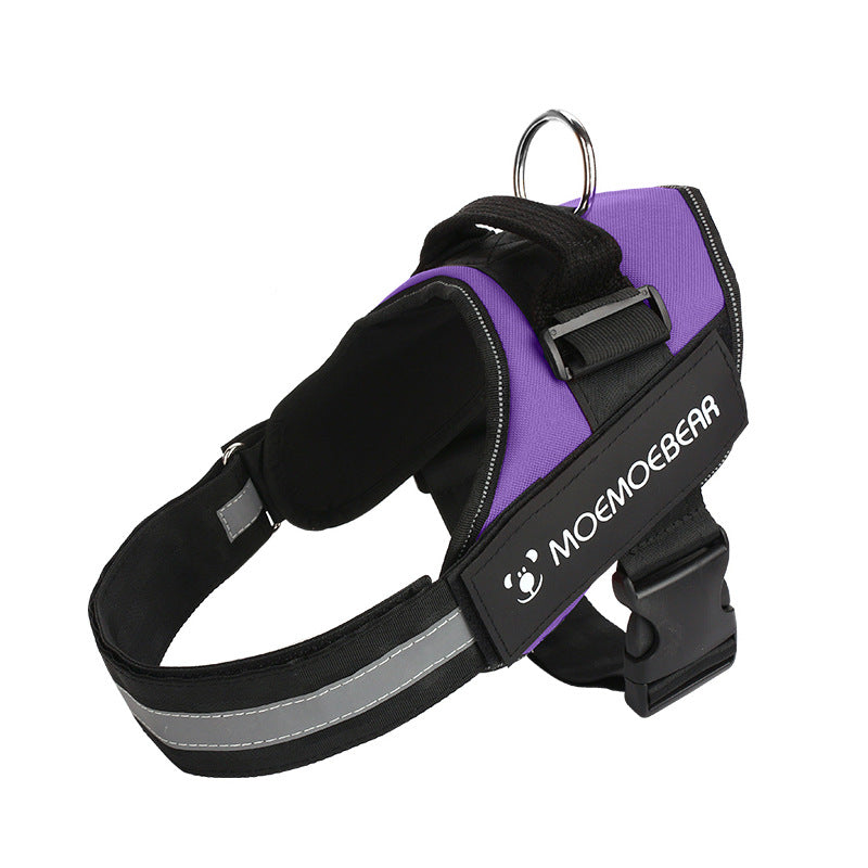 Wigglefolk Reflective Comfort Dog Harness – Secure Control for Every Adventure