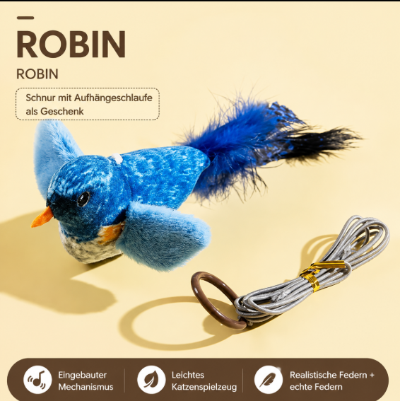 Interactive cat toy featuring sensor technology :