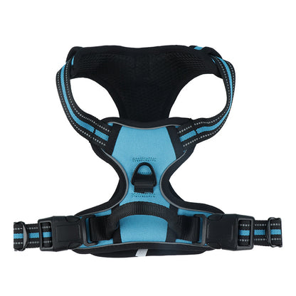 Reflective No-Pull Dog Harness and Leash Set – Vest-Style Harness for Large Dogs