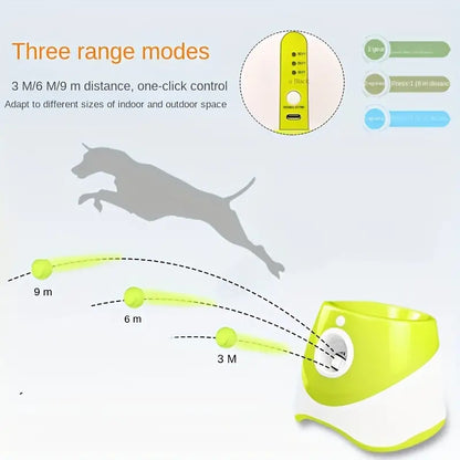 Outdoor Elastic Tennis Ball Launcher for Dogs