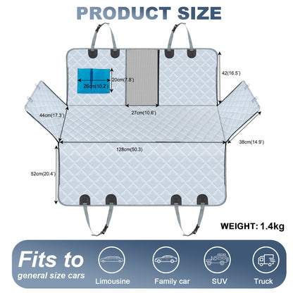 Waterproof and eco-friendly car seat mat for pets