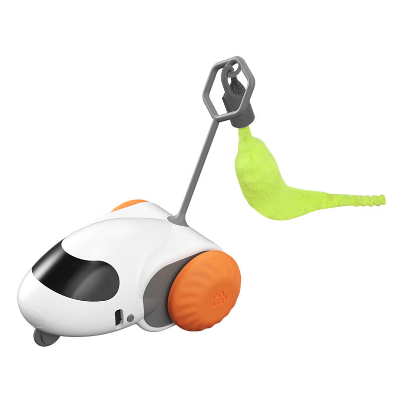 Smart Electric Cat Toy: Durable, Self-Playing, and Quiet—Simulated Mouse Sports Car for Boredom Relief