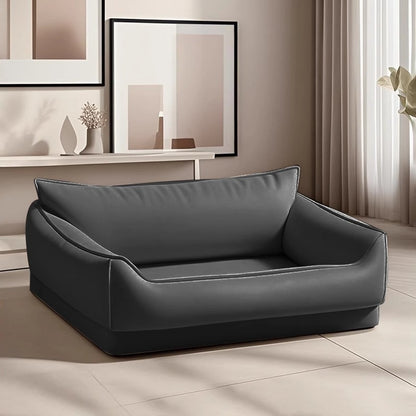 Waterproof, bite-resistant, and scratch-resistant sofa-style dog bed