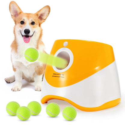 Outdoor Elastic Tennis Ball Launcher for Dogs