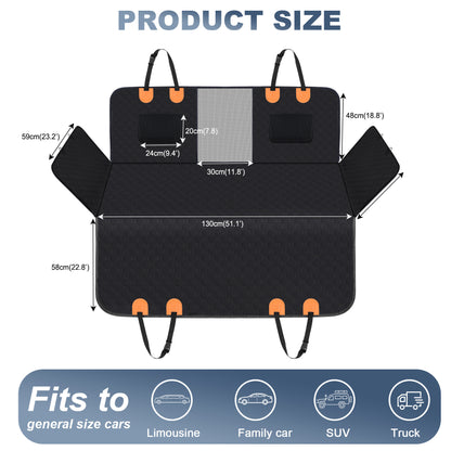 Waterproof and eco-friendly car seat mat for pets