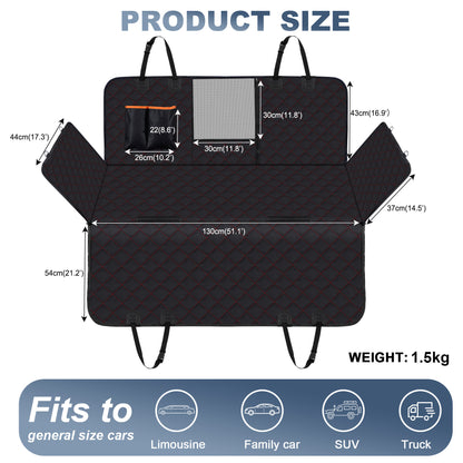 Waterproof and eco-friendly car seat mat for pets