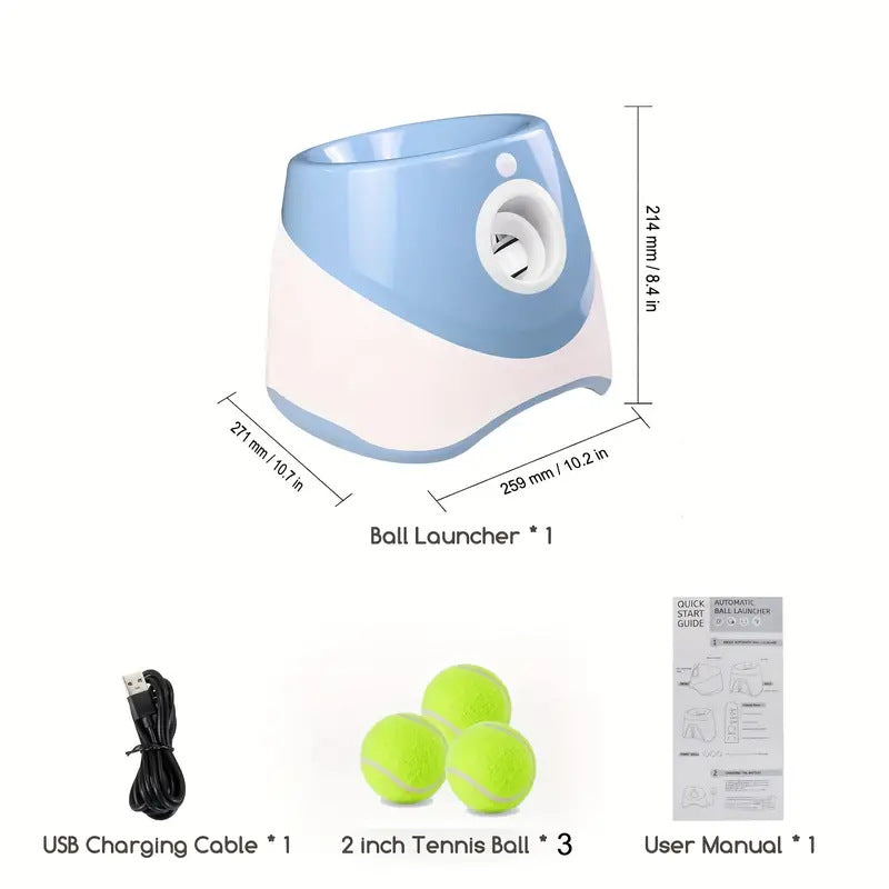 Outdoor Elastic Tennis Ball Launcher for Dogs