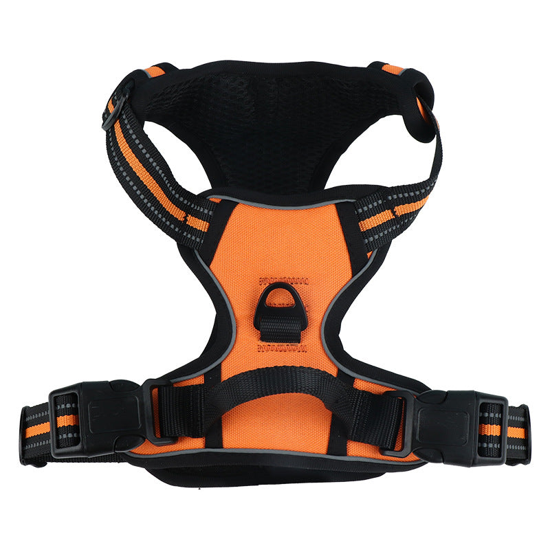 Reflective No-Pull Dog Harness and Leash Set – Vest-Style Harness for Large Dogs