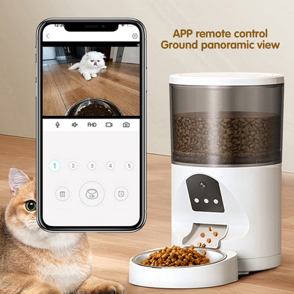 Smart Pet Feeder with Camera + App