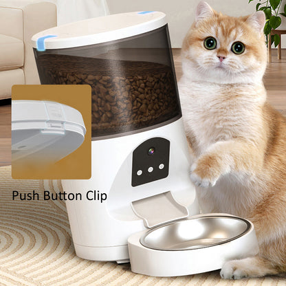 Smart Pet Feeder with Camera + App