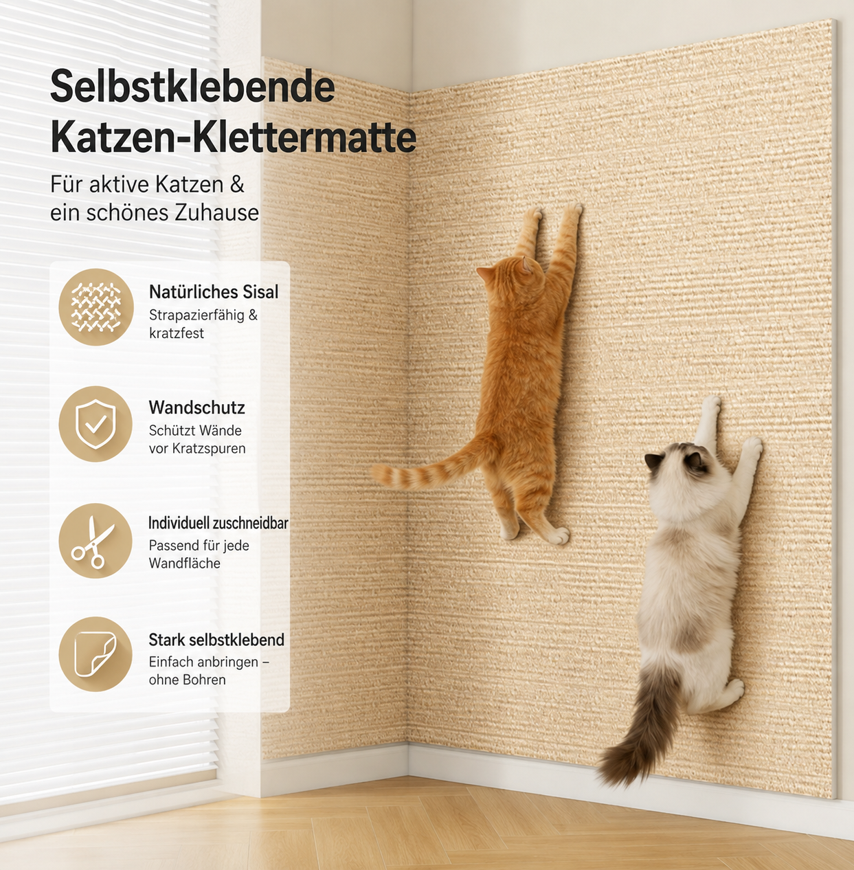 Wigglefolk Katzen-Kratzmatte